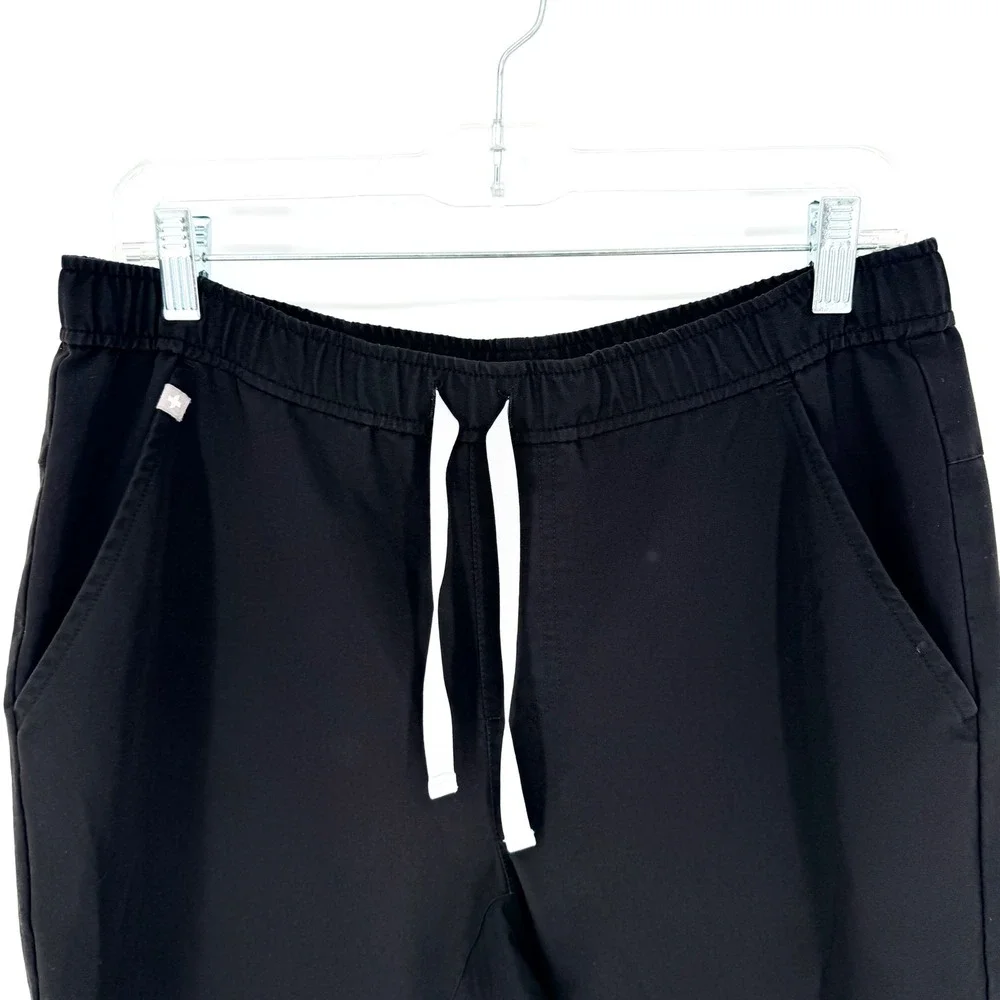 FIGS Tansen Jogger Scrub Pant Black Mens Size M Hospital Doctor Nurse Nursing